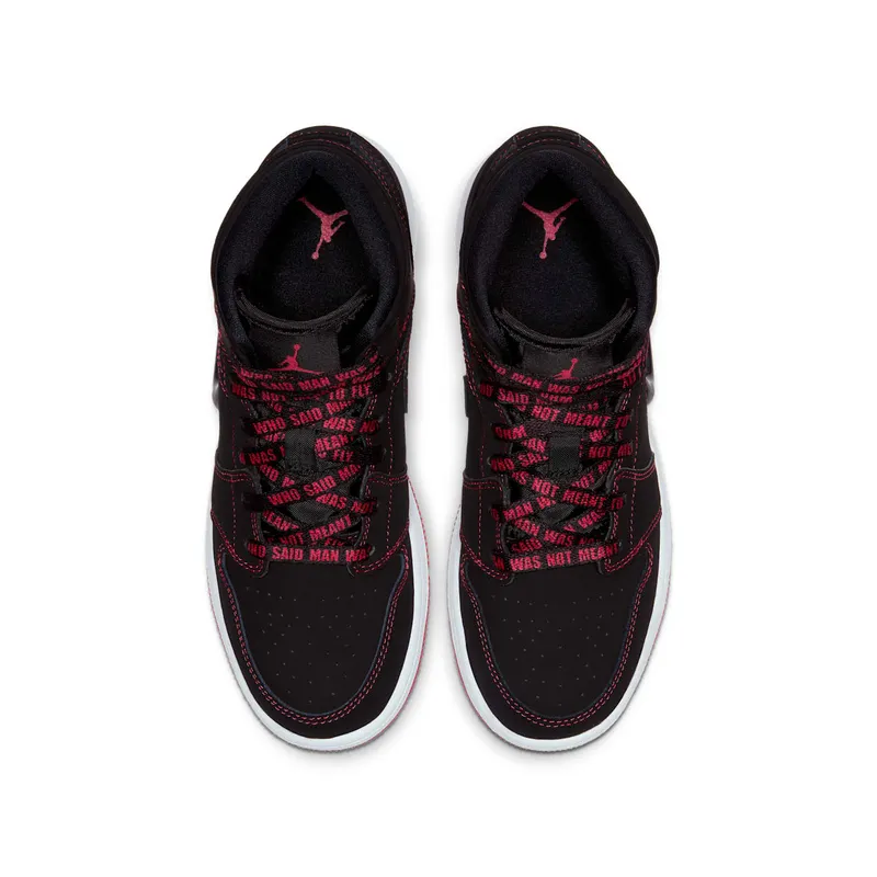 Jordan 1 Mid SE Come Fly With Me (GS) Black/Red (CU6617-062)