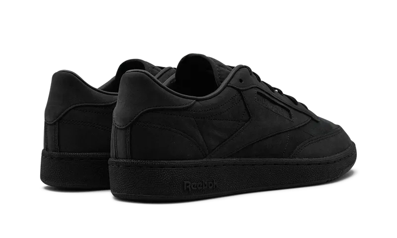Reebok CLUB C 85 “JJJJound – Triple Black” (IG8240)