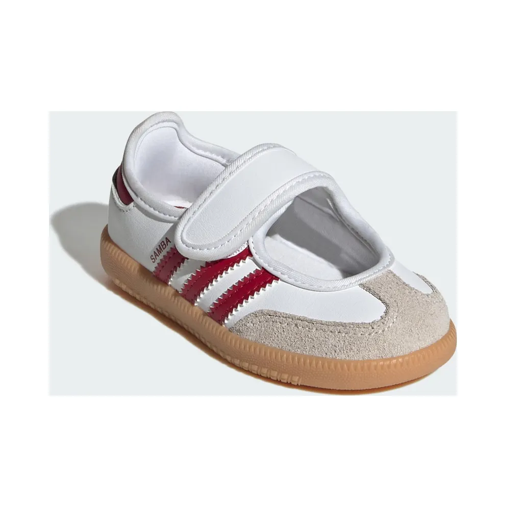 adidas Samba Jane “Cloud White / Team Victory Red / Gum” (KJ2659)