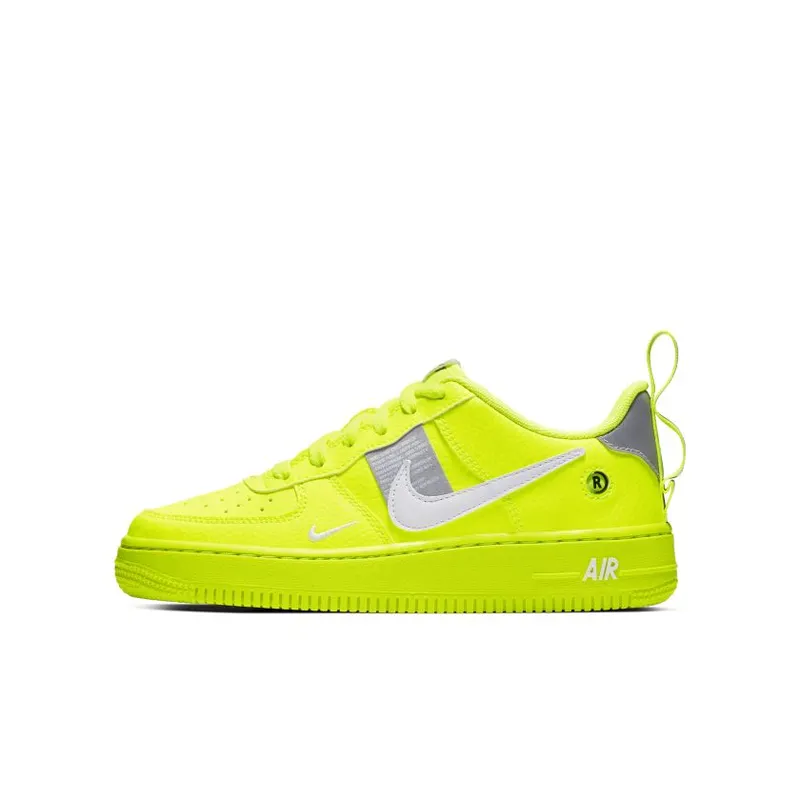 Nike Air Force 1 LV8 Utility Volt (GS) Volt/White-Black-Wolf Grey (AR1708-700)