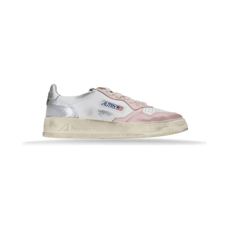 Autry Medalist “White/Pink/Silver” (AVLWSV35)