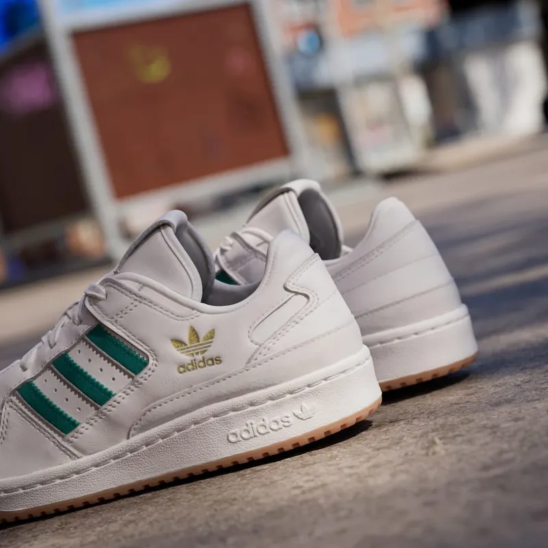 adidas Forum Low CL Cloud White Active Green Sandy Pink (IF7220)