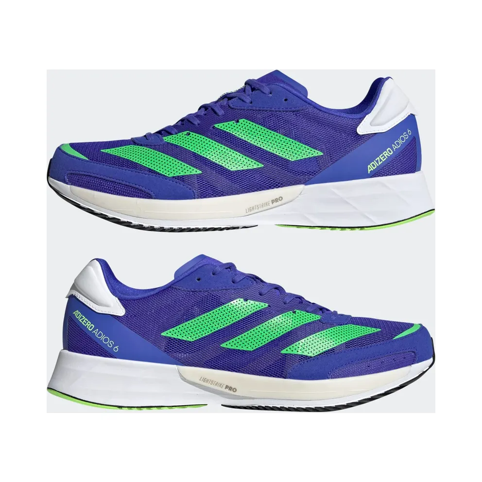 adidas Adizero Adios 6 GREEN / Screaming Green / Cloud White (H67510)