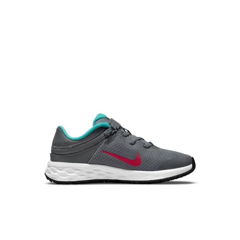 Nike Revolution 6 FlyEase Younger Kids’ Grey 50% Sustainable Materials (DD1114-006)