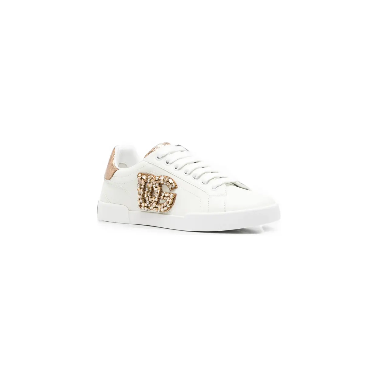 Dolce & Gabbana Crystal-embellished DG Logo “White” (CK2467 A3S62 8G022) (4)