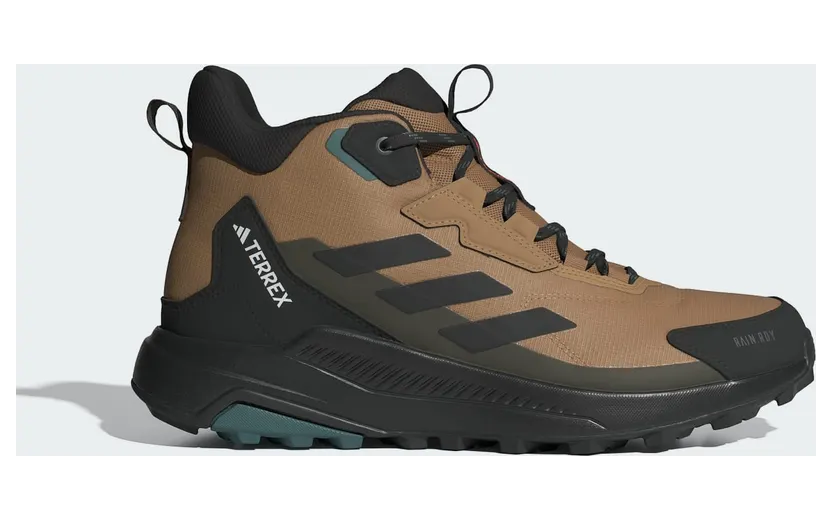 adidas Terrex Anylander Mid Rain Rdy Hiking Cardboard Core Black Shadow Olive (JQ9963)