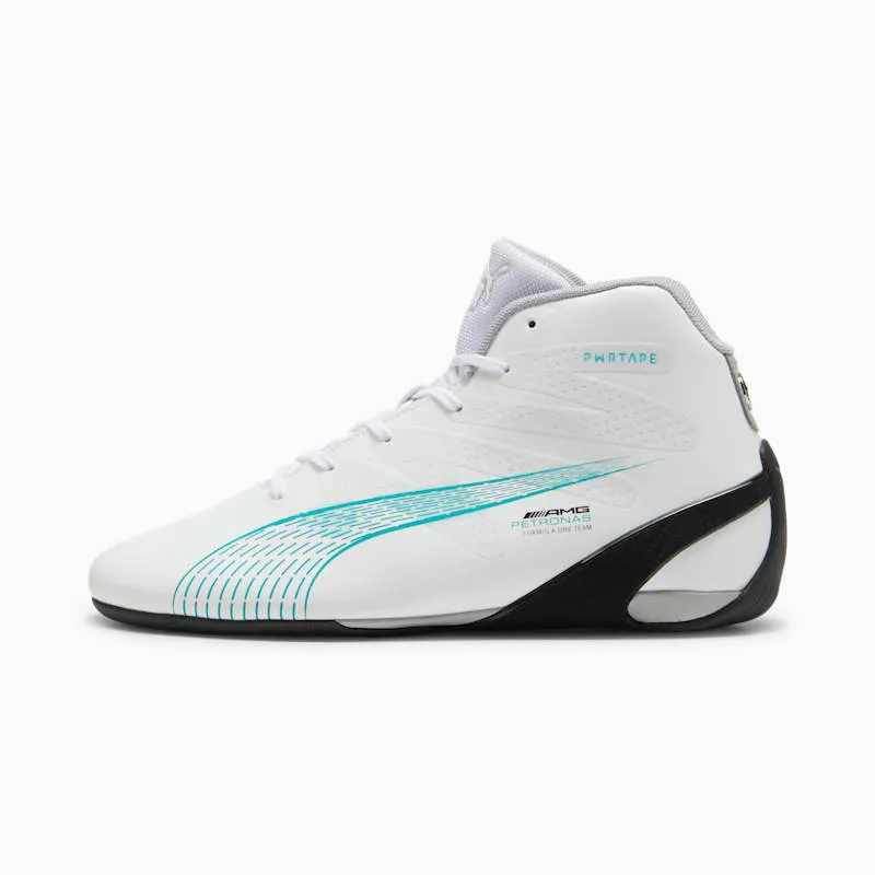 Puma MAPF1 Carbon Cat Mid “White Sheen Green” (307544-03)