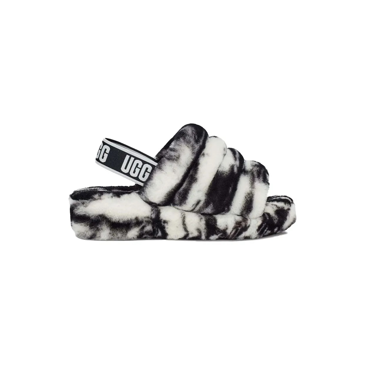 ugg-fluff-yeah-slide 1122554-BLK