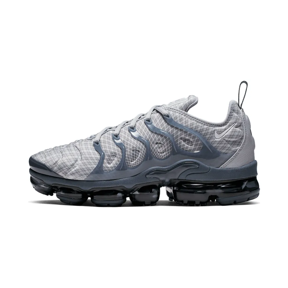 Nike Air VaporMax Plus Wolf Grey Dark Grey White Wolf Grey/Dark Grey-Team Orange-White (924453-019)