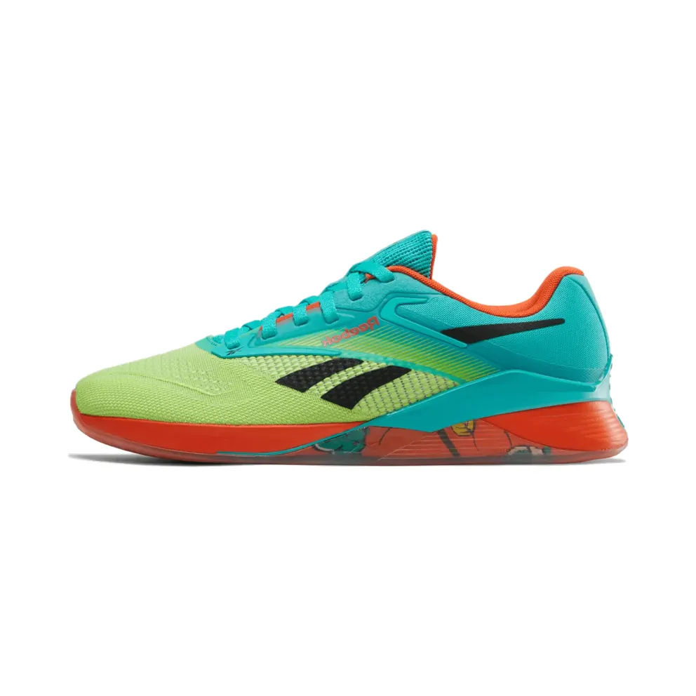 Reebok Nano X4 “Unleashed Green Acid Yellow” (100211-606)