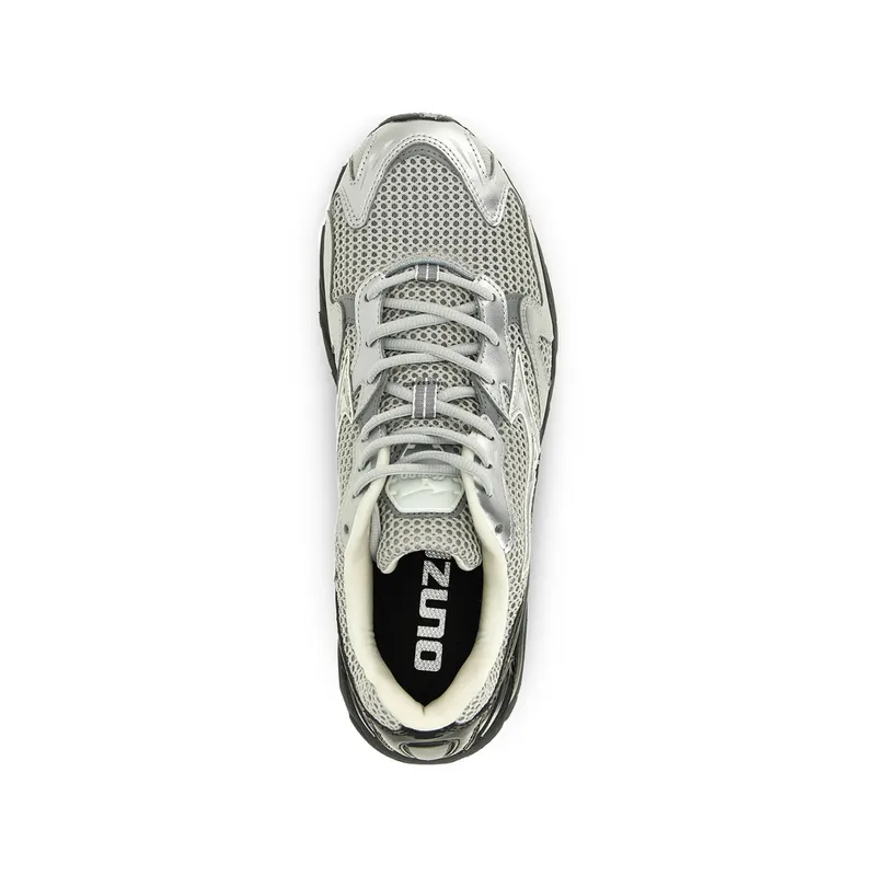 Mizuno Wave Rider 10 Lace-up “Silver/Black” (D1GA2616 02)