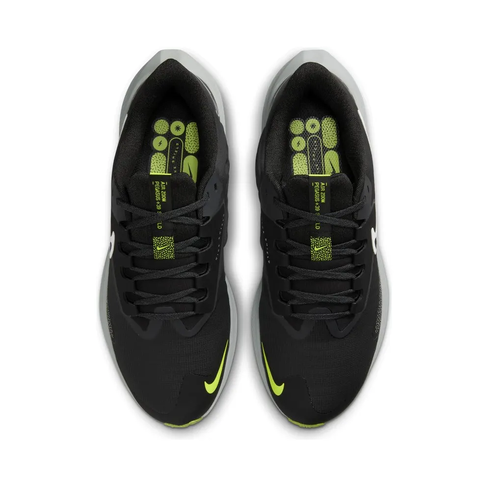 Nike Air Zoom Pegasus 39 Shield Weatherised Road Running Black (DO7626-002)