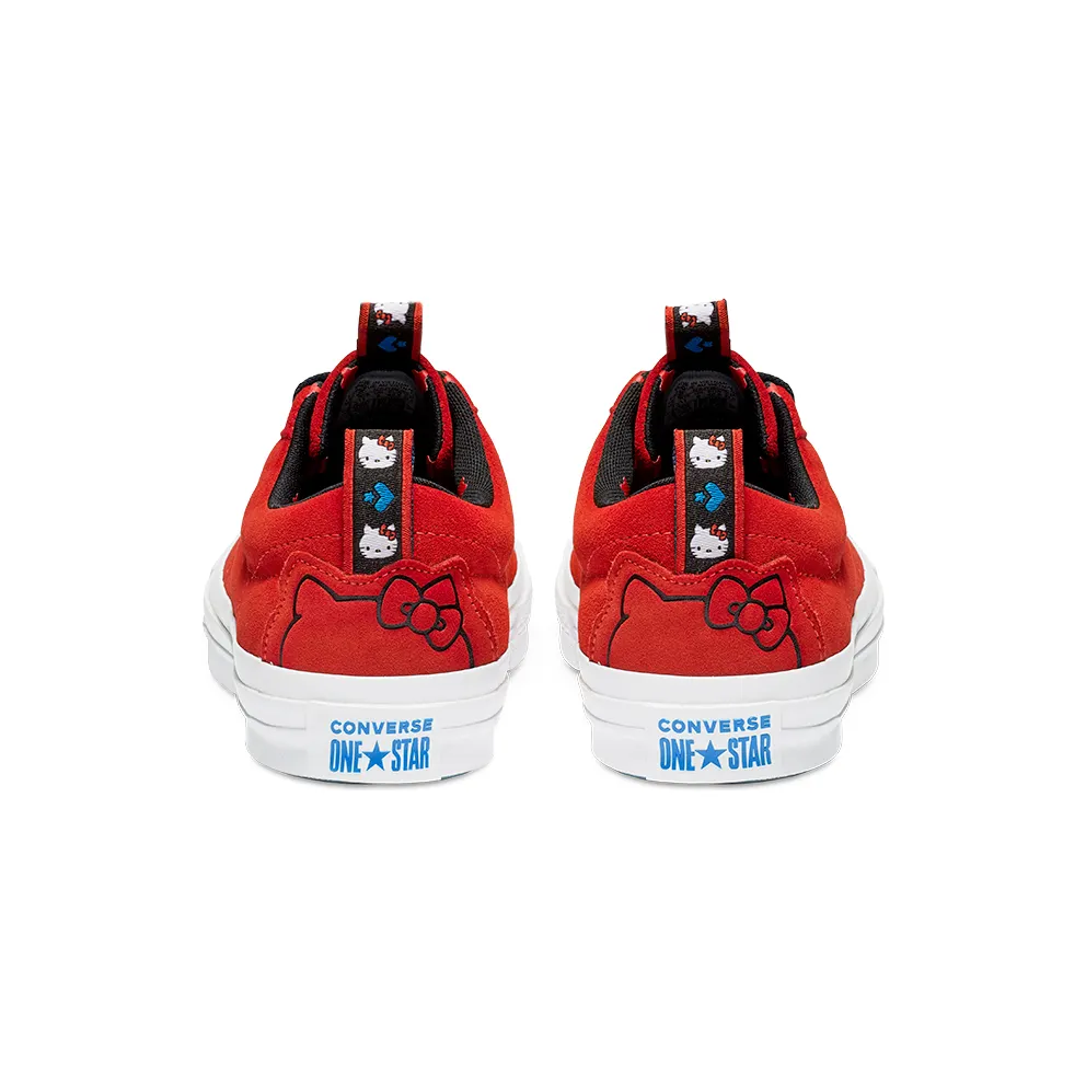 Converse One Star Ox Hello Kitty Fiery Red (W) Fiery Red/Black-White (163905C)