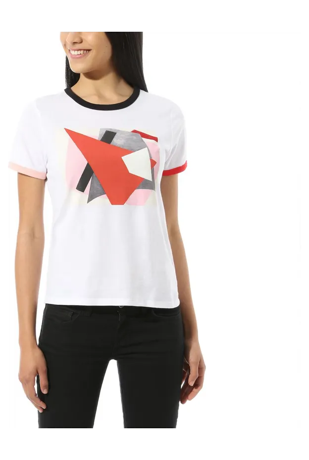 VANS Vans Moma Popova Tee (Wit)