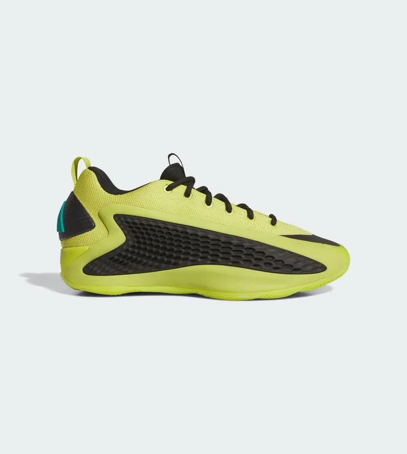 Adidas Anthony Edwards 1 Low Basketbal Preloved Lime / Core Black / Pure Teal (JS1778)