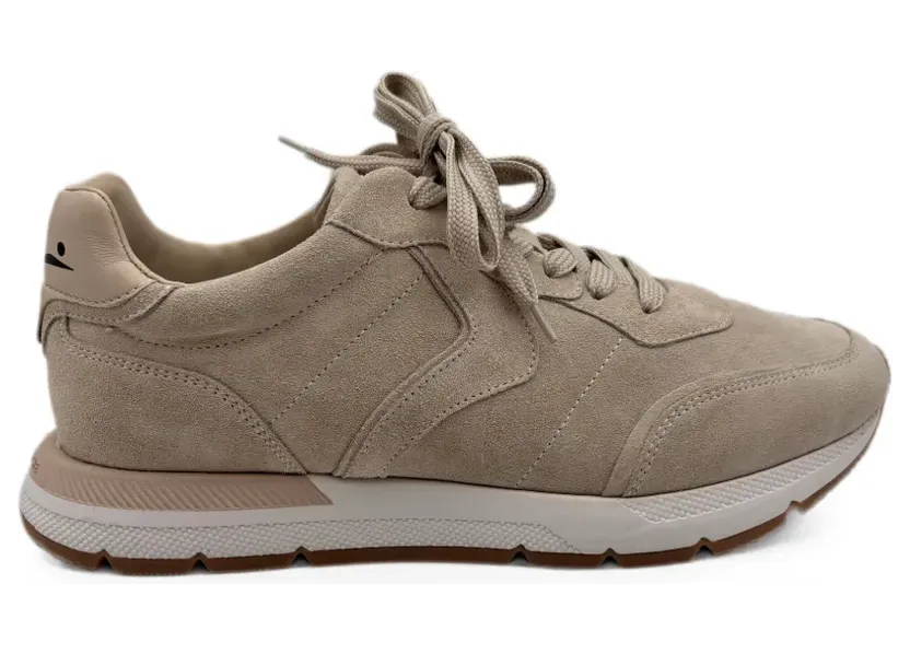 Voile Blanche Storm-015 suède sneakers – Beige (STORM015SUEDE)