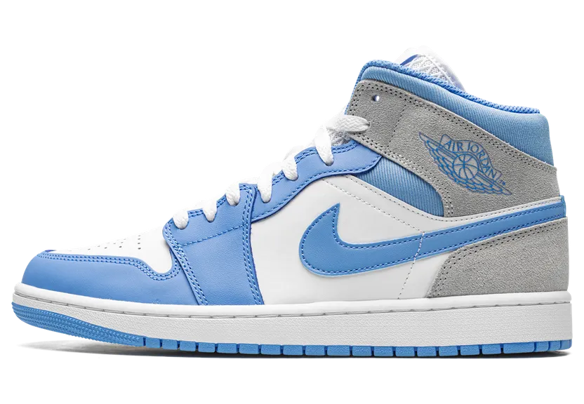 Air Jordan 1 Mid University Blue Grey (DX9276-100)