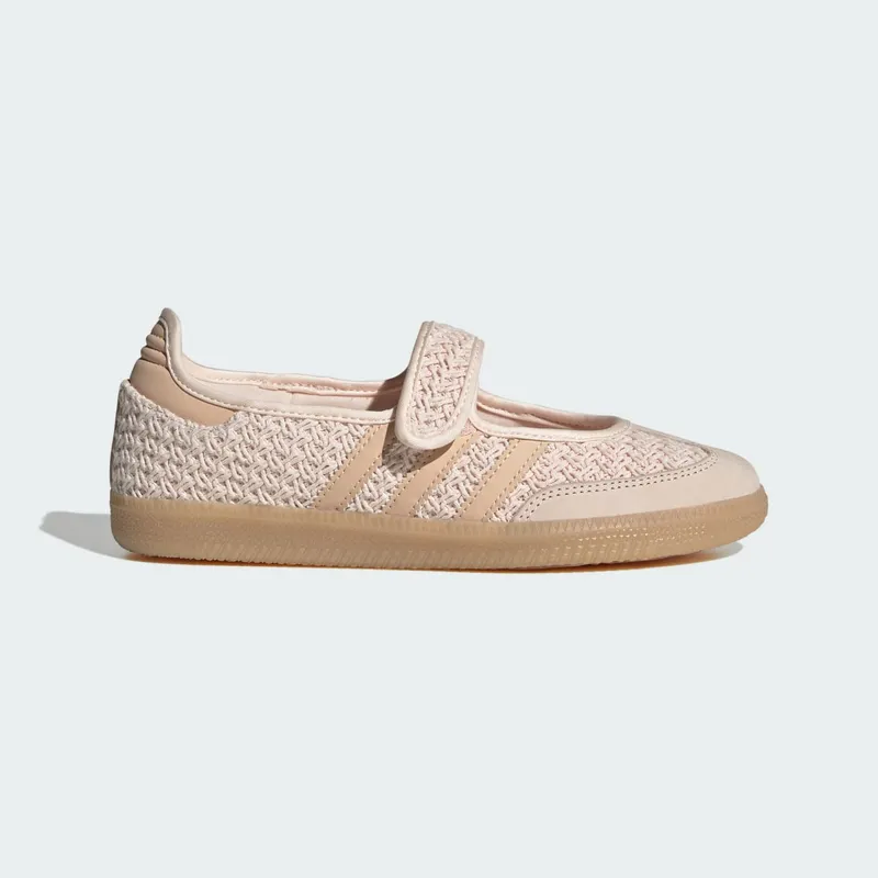 Adidas SAMBA JANE Shoes Wonder Quartz / Halo Blush / Gold Metallic (LA7836)