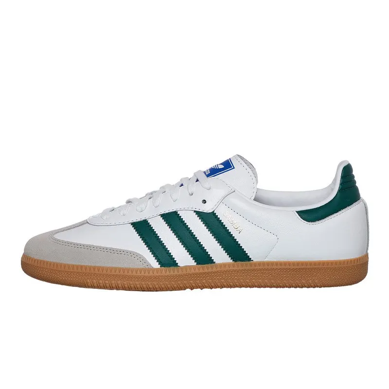 adidas Samba OG Cloud White Collegiate Green Gum (IE3437)
