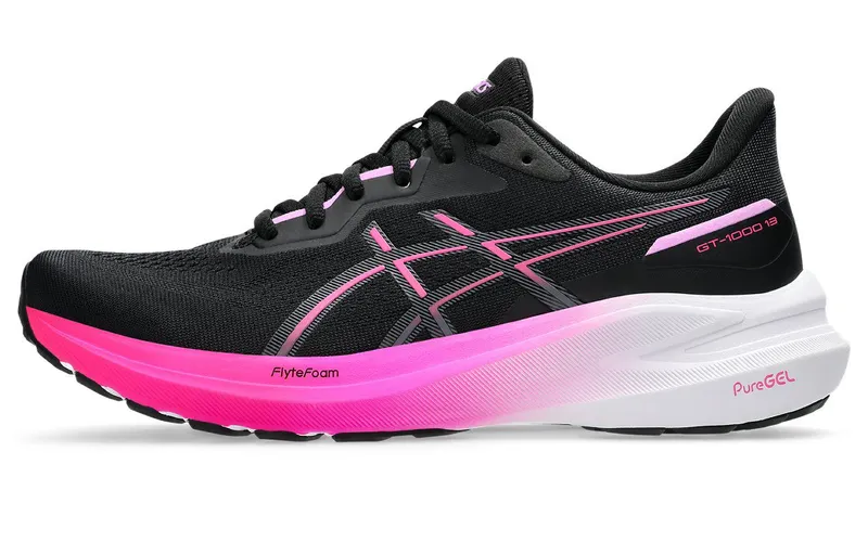 ASICS GT-1000 13 Black Pink Glo (1012B663-005)