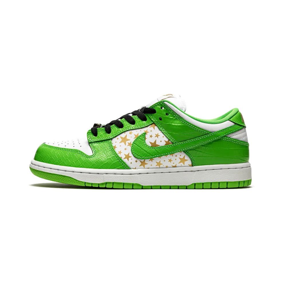 Nike SB Dunk Low Supreme Stars Mean Green (2021)
