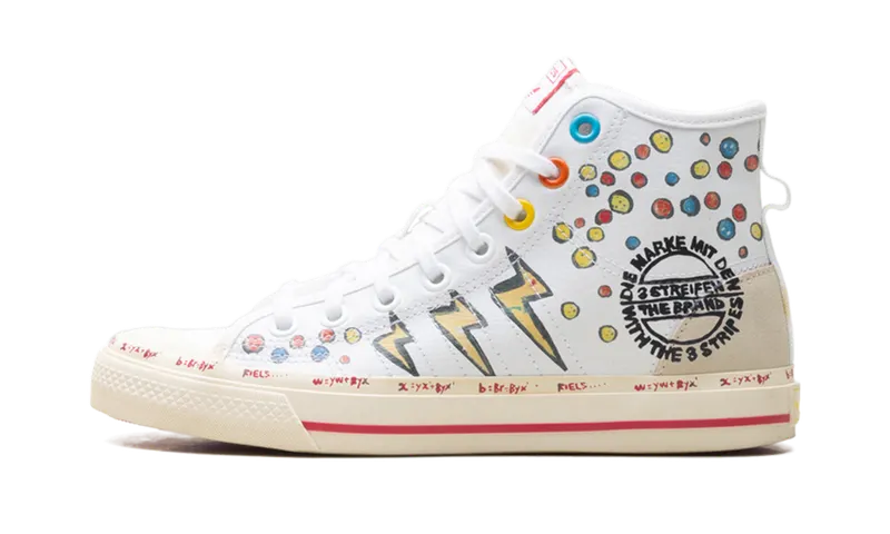 Adidas Nizza Hi RF “Kasing Lung x Mickey Mouse” (GZ8838)