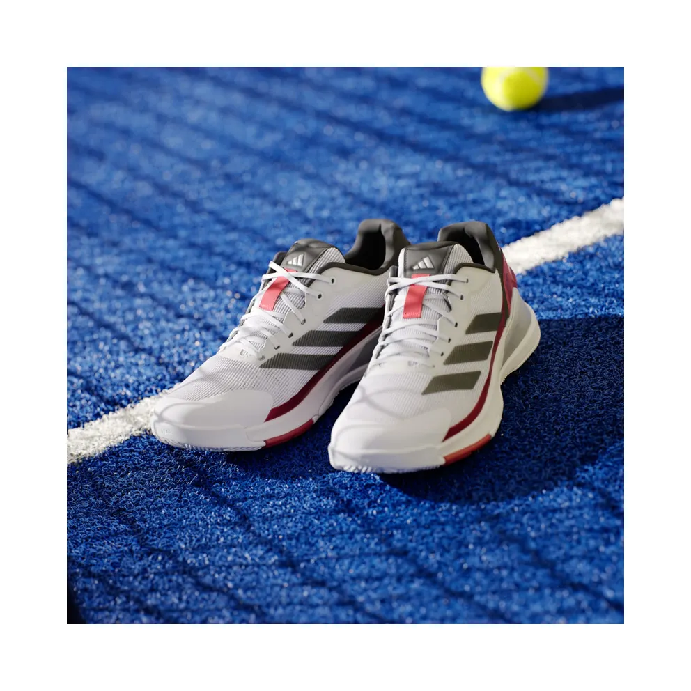 Adidas Crazyquick Padel Cloud White / Core Black / Lucid Red (IE3924)