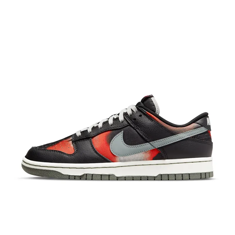 Nike Dunk Low Graffiti Black Red (DM0108-001)