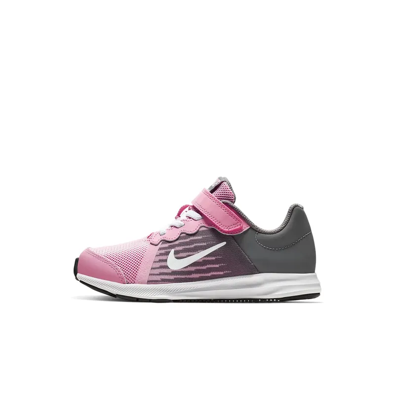 Nike Downshifter 8 “Pink Rise / Gunsmoke / Black / White” (922857-602)