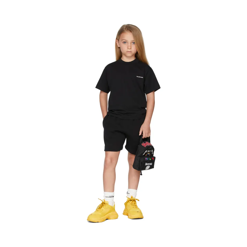 Balenciaga Kids Kids Yellow Triple S Sneakers (654251-W2CA6-7010) (5)