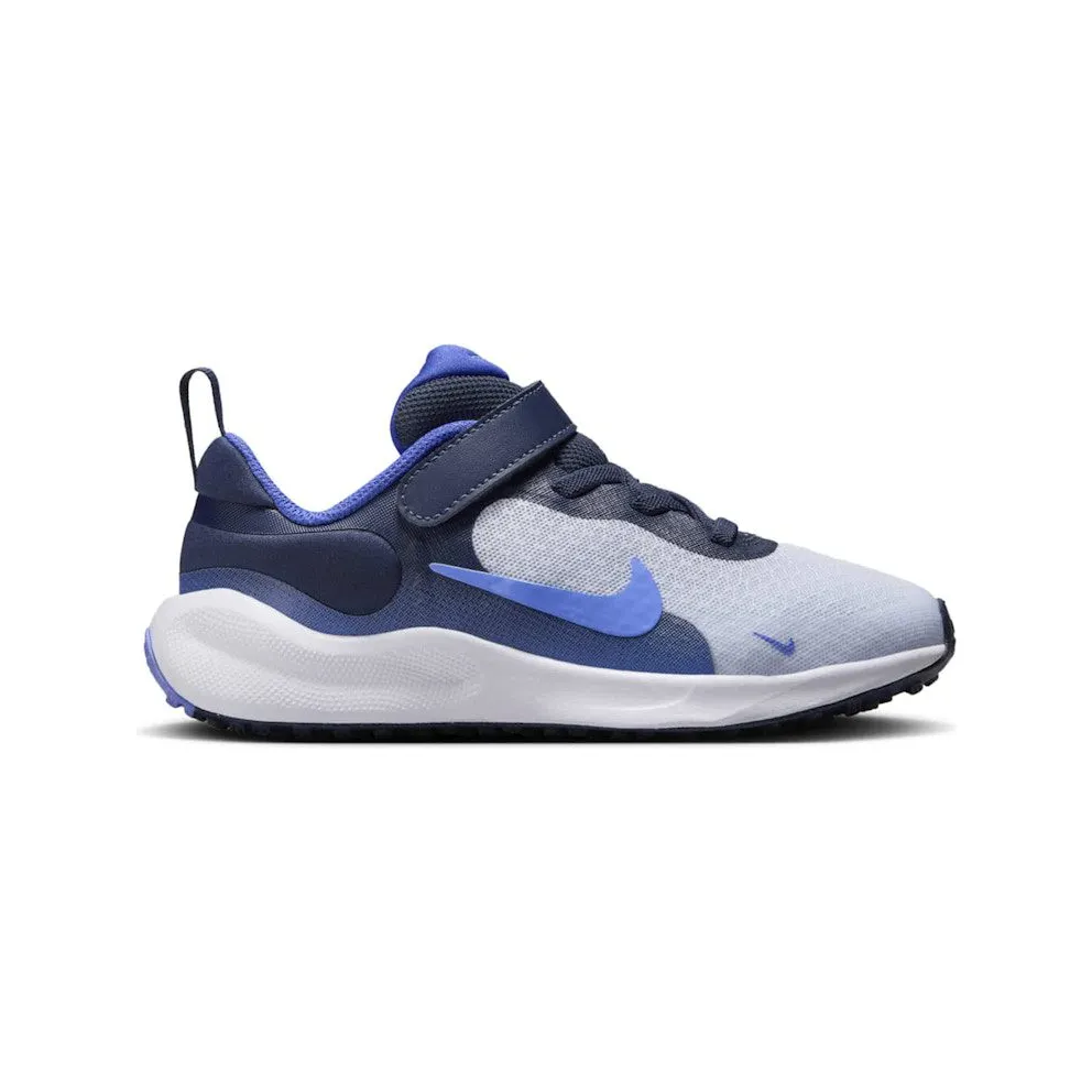 Nike Revolution 7 Football Grey Thunder Blue Astronomy Blue Royal Pulse (FB7690-007)
