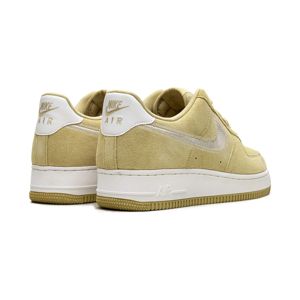 Nike Air Force 1 Low ’07 LV8 “Buff Gold Sail Embroidered Swoosh” (HJ4465-700)