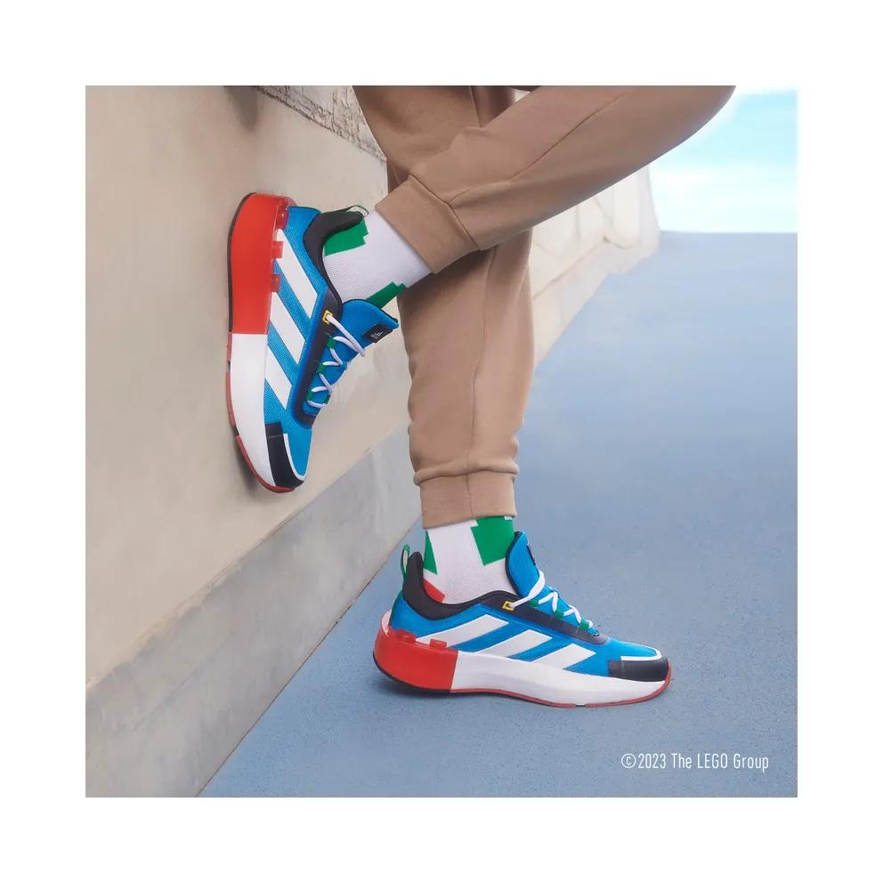 Adidas adidas x LEGO® Tech RNR Lifestyle Lace-Up Shock Blue / Cloud White / Red (HP5884)