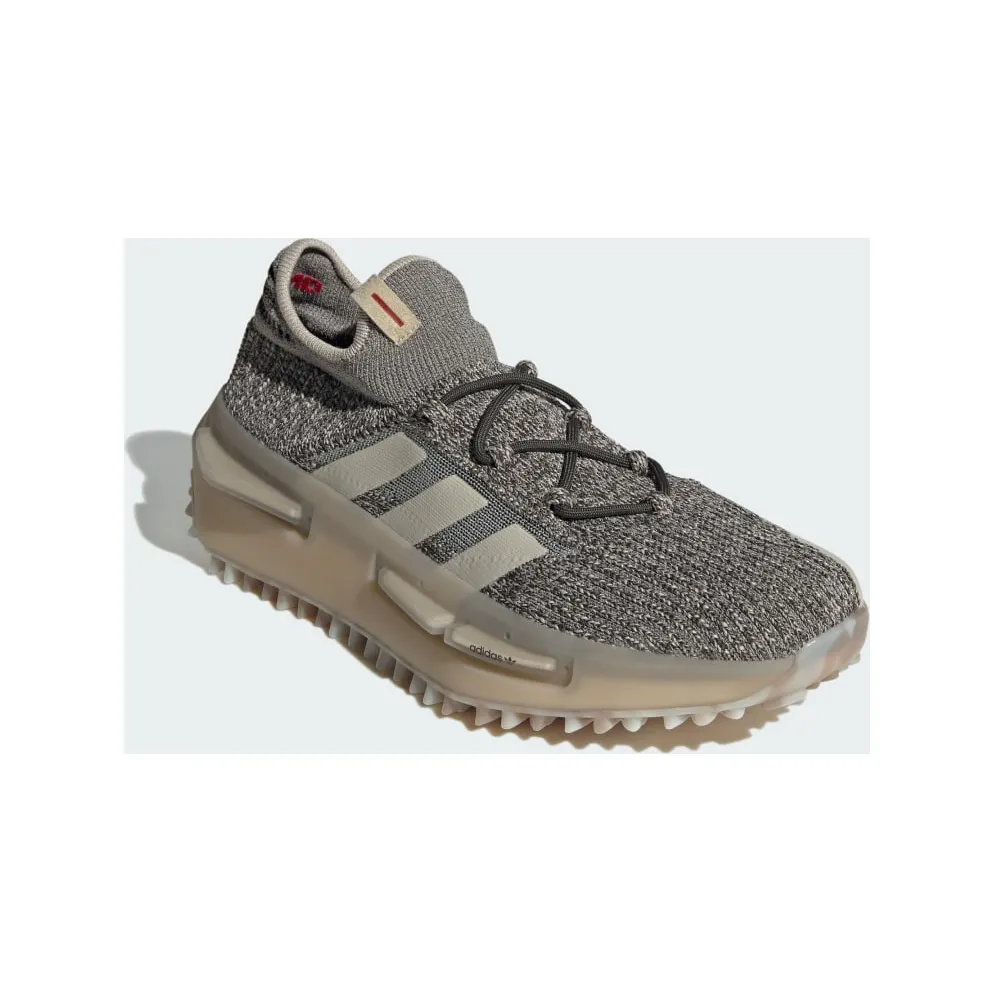 Adidas NMD_S1 Wonder Beige / Shadow Olive / Better Scarlet (IE2074)