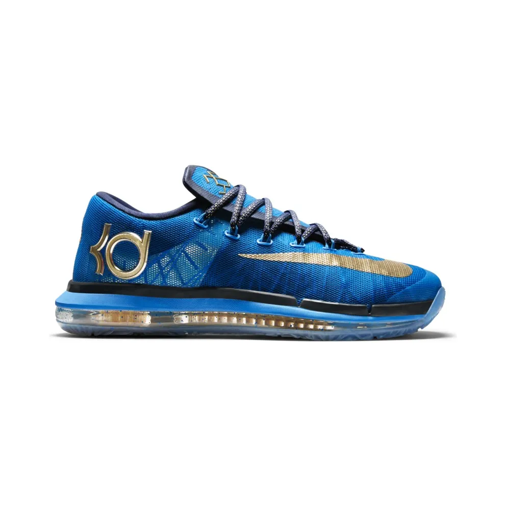 Nike KD 6 Elite Supremacy Photo Blue/Metallic Gold-Midnight Navy (683250-474)