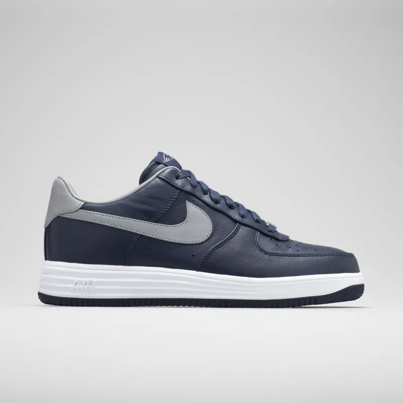 Nike Lunar Force 1 Low New England Patriots College Navy/University Red-White (746643-400)