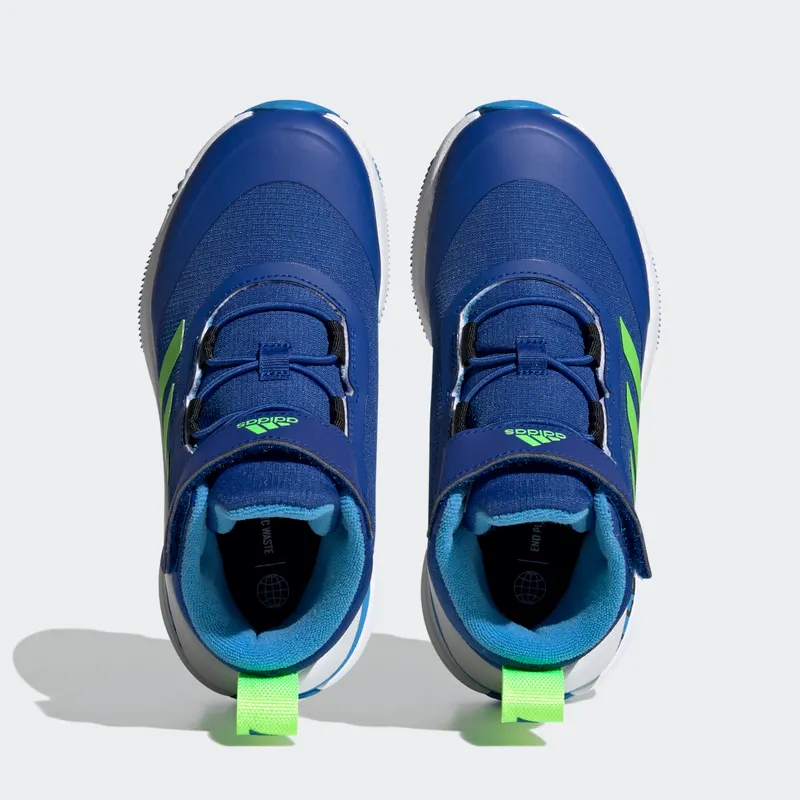 Adidas Fortarun All Terrain Cloudfoam Sport Running Elastic Lace and Top Strap Royal Blue / Solar Green / Pulse Blue (GZ1806)
