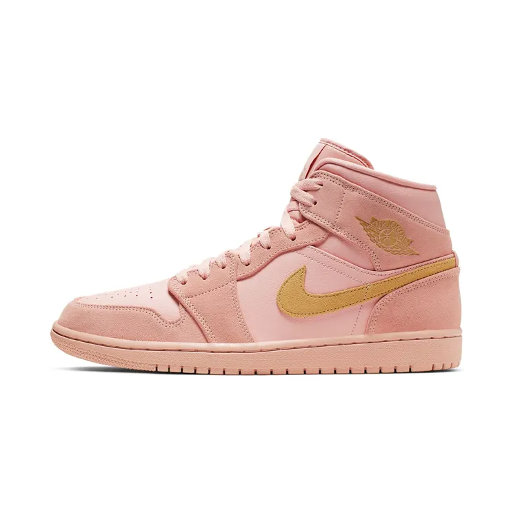 Air Jordan 1 Mid SE “Coral Stardust / Club Gold” (852542-600)