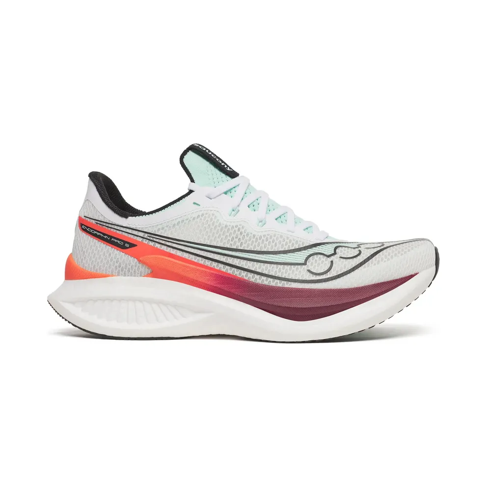 SAUCONY Endorphin Pro 5 “White / Crimson” (S21064-172)