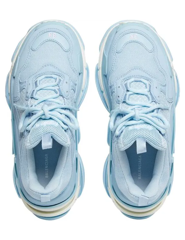 Balenciaga Triple S Light Blue White (W) (524039W2CA74090) (6)