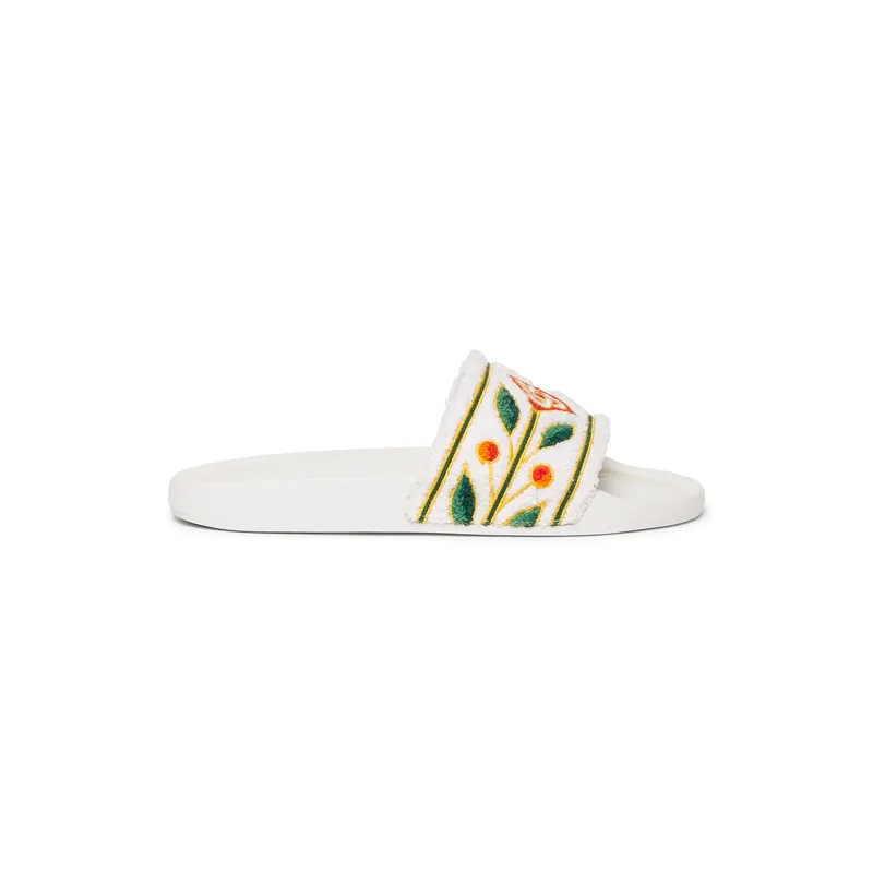 Casablanca Laurel Terry Slides (a-sp26-fw-030-01-m-mens-laurel-terry-slider)
