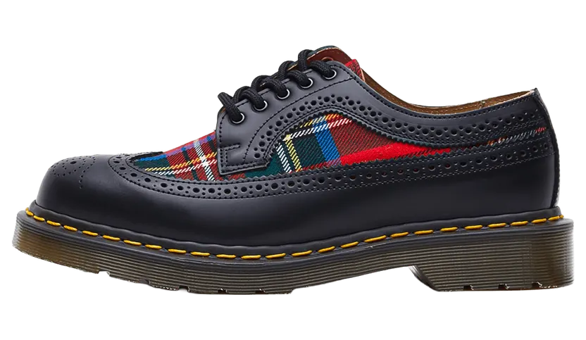 Dr Martens Tartan Lace Up Shoes “Comme des Garçons Comme des Garçons Black” (FCGK11SS18)