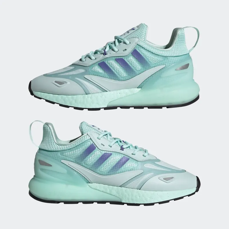 Adidas ZX 2K Boost 2.0 Halo Mint / Purple / Silver Metallic (GZ7826)