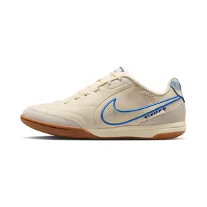 Nike Tiempo Streetgato Premium “Coconut Milk / Gum Medium Brown / Blue Crystal” (IO9951-149)