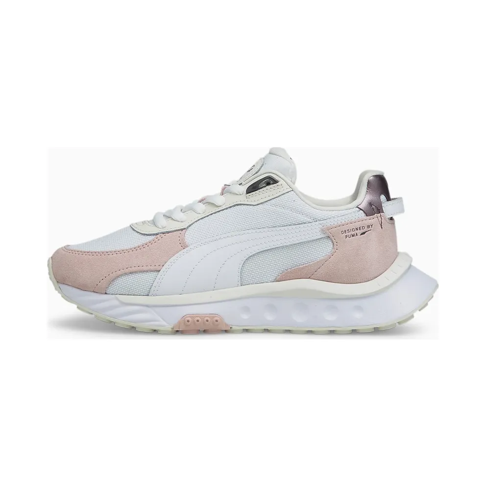 PUMA Wild Rider Soft Metal Women’ Vaporous Gray/Lotus (381900-01)