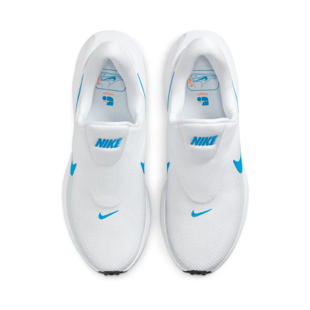 Nike Revolution 8 EasyOn White Pure Platinum Blue Hero (HQ2414-101)