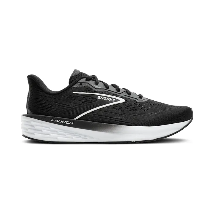 Brooks Launch 12 Black Grey White (120471-1B-090)
