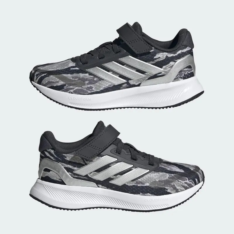 Adidas Runfalcon 5 Kids Silver Pebble / Silver Metallic / Carbon (JQ2185)