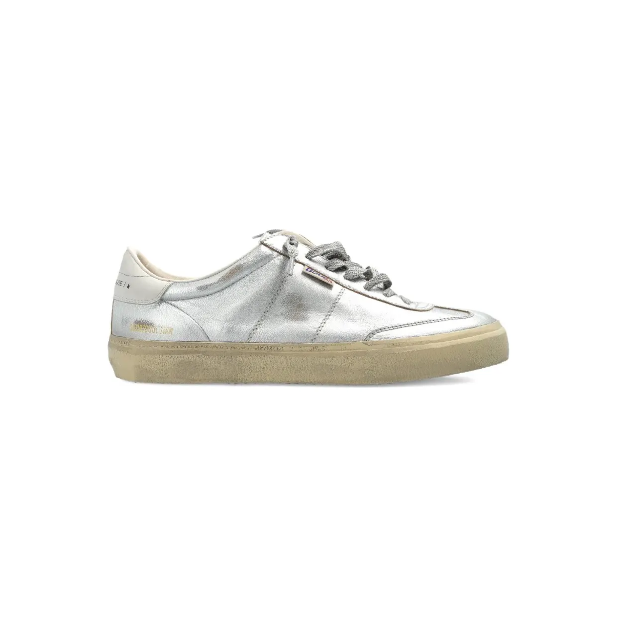 Golden Goose Soul Star suède “Silver” (GMF00464F008348)