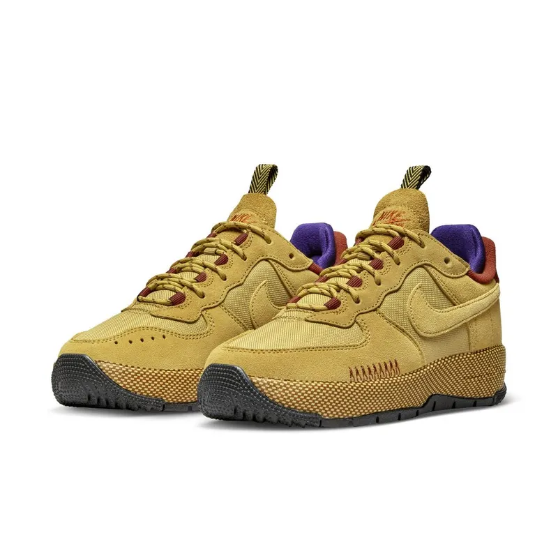 Nike Air Force 1 Wild Wheat Gold/Rugged Orange/Field Purple/Wheat Gold (FB2348-700)
